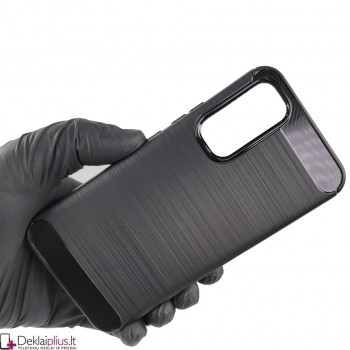 Carbon guminis dėklas - juodas (Samsung A54 5G)